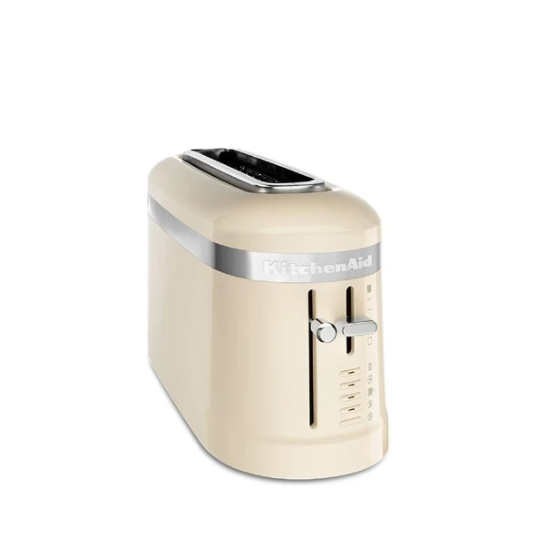 KitchenAid Design 2 Dilim, Uzun Yuvalı Ekmek Kızartma Makinesi - Almond Cream ürün görseli 1
