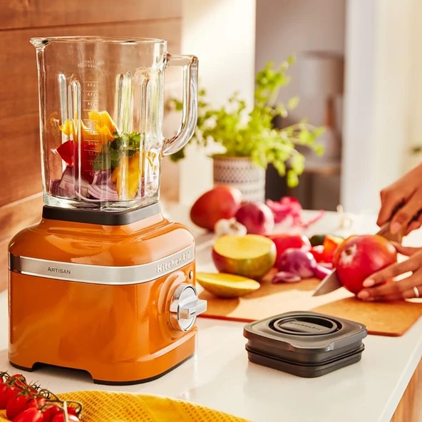 KitchenAid Artisan K400 Blender - Honey - Resim 8