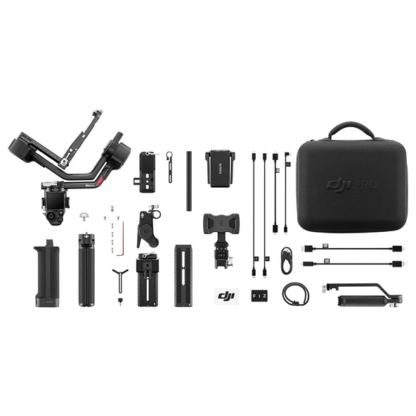 DJI RS4 Pro Combo Gimbal Sabitleyici Siyah ürün görseli 1