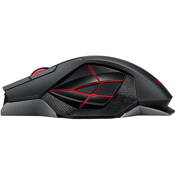 Asus 90MP00A1B0UA00 ROG Spatha Oyun Faresi Siyah ürün görseli 1