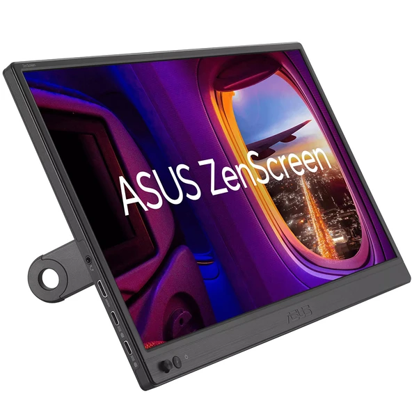 Asus ZenScreen Taşınabilir Monitör 15,6" Düz, FHD, IPS Panel, USB-C, Titreşimsiz, Mavi Işık Filtresi, Ultra İnce, Hafif (MB169CK) ürün görseli 1