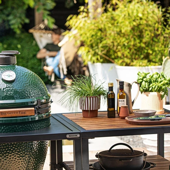 Big Green Egg Akasya Raf - Resim 4