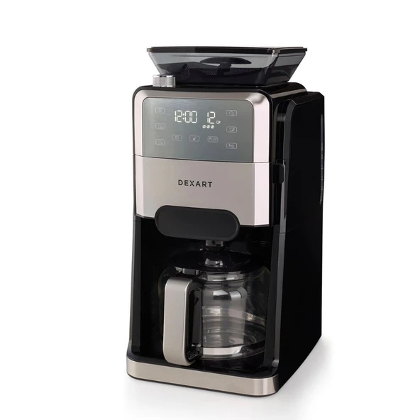 Dexart GrindBrew Öğütücülü Filtre Kahve Makinesi KC102C ürün görseli 1