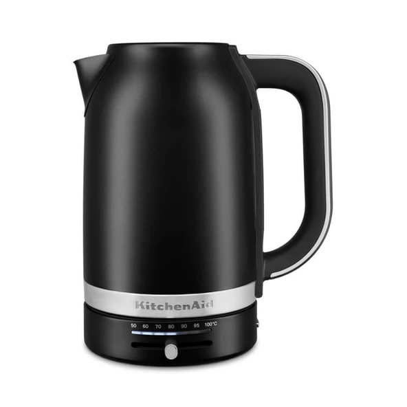 KitchenAid 1,7 L Değişken Sıcaklıklı Su Isıtıcısı 5KEK1701 - Matte Black ürün görseli 1