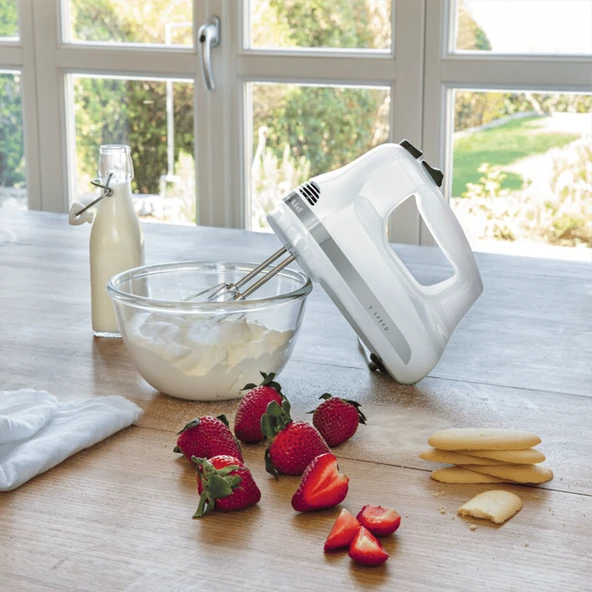 KitchenAid Classic 5 Hızlı El Mikseri - White - Resim 7