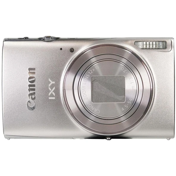 8× Optik Zoom ve HD 720p Video Özelliğine Sahip Canon IXY 20MP Kompakt Dijital Fotoğraf Makinesi - Gümüş ürün görseli 1