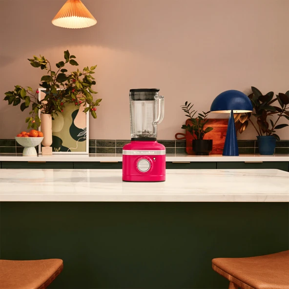 KitchenAid Artisan K400 Blender - Hibiscus - Resim 8