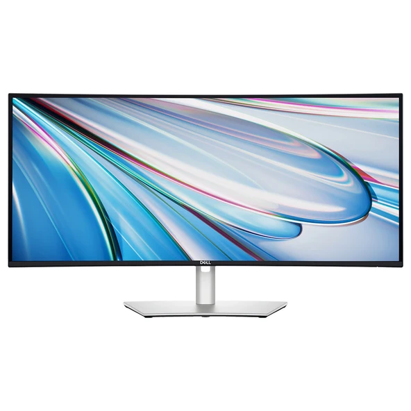 Dell Ultra Sharp Monitör 34" Kavisli, WQHD , IPS Siyah Panel, USB-C Hub, HDR, Ergonomik Stand, 120 Hz, 5 ms (U3425WE) ürün görseli 1