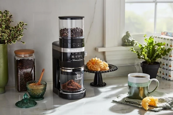 KitchenAid Kahve Öğütücü - Onyx Black - Resim 7