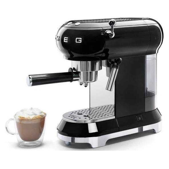 Smeg Espresso Kahve Makinesi Siyah ECF01BLUK ürün görseli 1