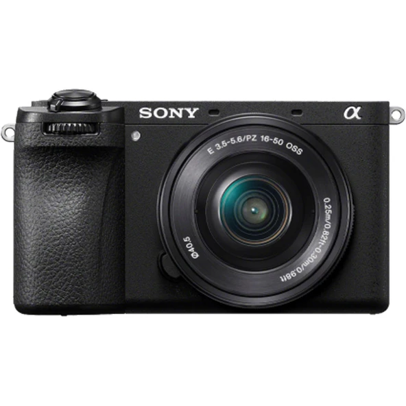 Sony Alpha a6700 4K ve 26MP APS-C Aynasız Dijital Fotoğraf Makinesi, 16-50mm f/3.5-5.6 OSS Güçlü Zum Lensli - Siyah ürün görseli 1