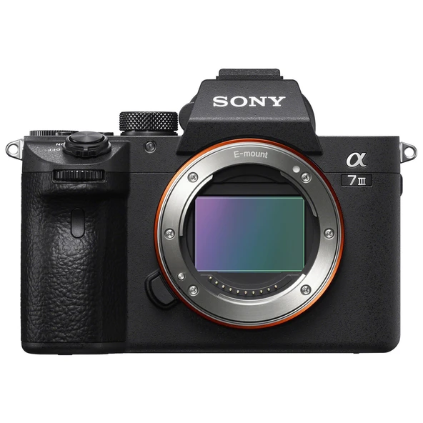 Sony Alpha a7 III Tam Kare Aynasız Fotoğraf Makinesi (Yalnızca Gövde) Siyah – ILCE7M3 ürün görseli 1