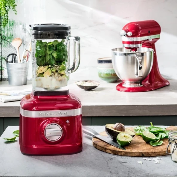 KitchenAid Artisan K400 Blender - Candy Apple - Resim 5