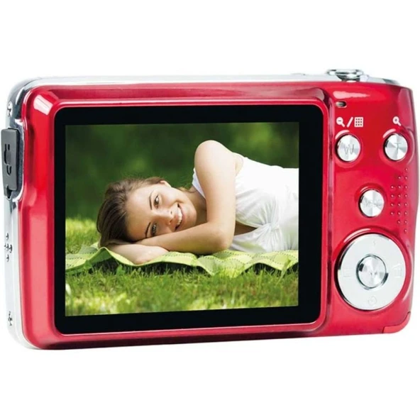 Agfa Realishot Dijital Fotoğraf Makinesi Kırmızı – DC8200RD ürün görseli 1