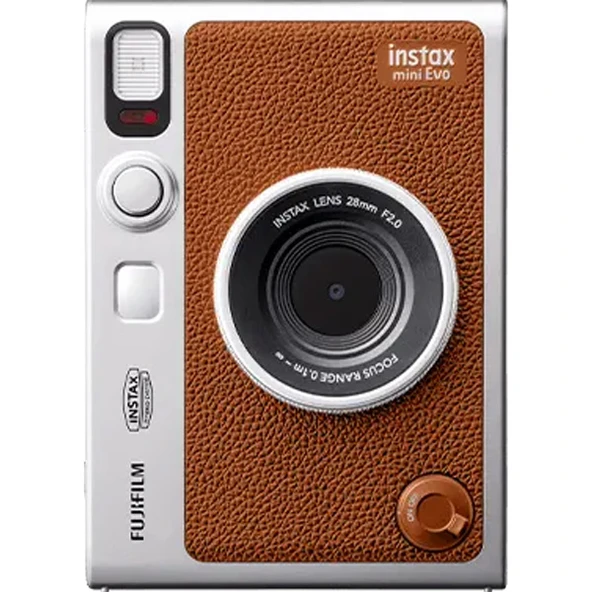 Fujifilm INSTAX Mini EVO CEXD Anında Kamera Kahverengi ürün görseli 1