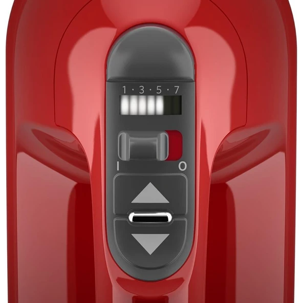 KitchenAid 7 Hızlı El Mikseri - Empire Red - Resim 5