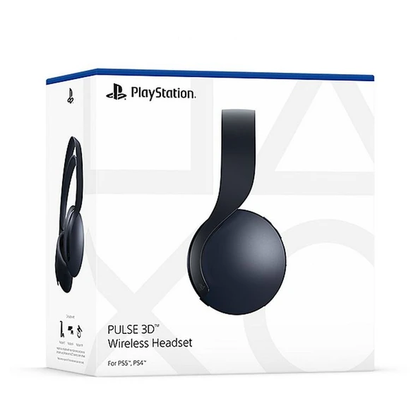PS5 PULSE 3D Kablosuz Kulaklık Gece Siyahı - Resim 4