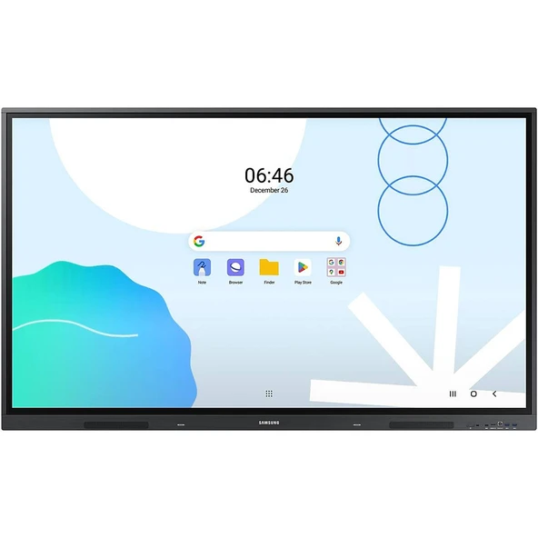 Samsung Flip Pro (WAD) Etkileşimli Ekran Monitörü 86″ Düz, 4K UHD, VA Panel, Çoklu Dokunmatik, USB-C, HDMI/DP, 8 ms (LH86WADWLGCXUE) ürün görseli 1