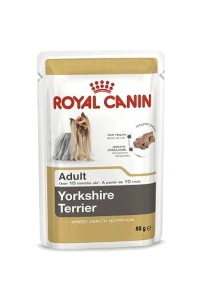 ROYAL CANİN YORKSHİRE ÖZEL IRK YETİŞKİN YAŞ KÖPEK MAMASI 85GR ürün görseli 1