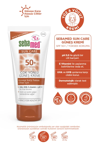 SEBAMED SUN 50+KREM 50 ML - Resim 2