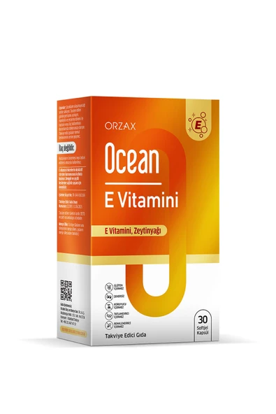 OCEAN E VITAMINI 30 KAPSUL ürün görseli 1