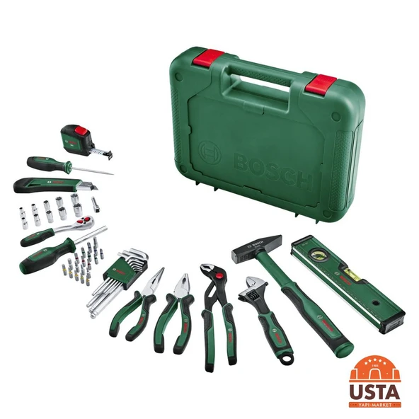 Bosch 52 Parça El Aleti Seti Advanced - Resim 2