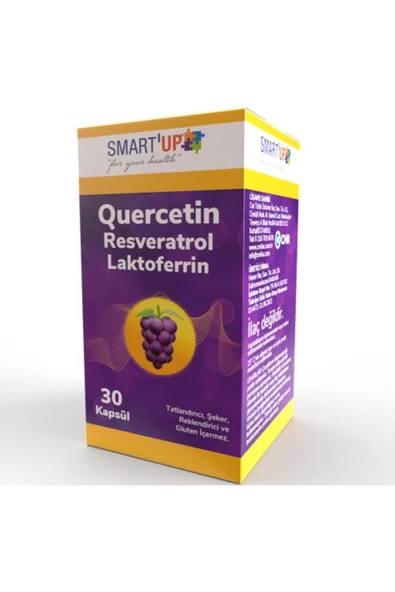 SMART UP QUERCETIN 30 KAPSUL - Resim 2