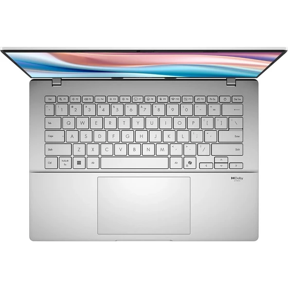 Asus Vivobook M3407GA Amd Ryzen Aı 7 445 Aı 48GB Ddr5 512GB SSD 14.0-Inch, Wuxga (1920 x 1200) OLED 0.2ms 300NITS WIN11PRO Taşınabilir Bilgisayar WSF013P17+ZETTAÇANTA ürün görseli 1