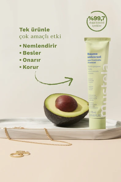 MUSTELA MULTI BAUME 3 AVACADO 75 ML - Resim 4