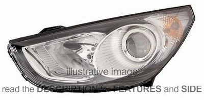 Hyundai İx35 Ön Far Elektrikli Sol 2009-  (Oem No:  921012Y000) ürün görseli 1