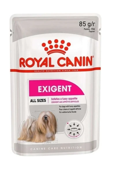 ROYAL CANİN EXİGENT YAŞ KÖPEK MAMASI 85GR ürün görseli 1