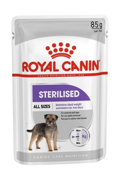 ROYAL CANİN STERİLİSED YAŞ KÖPEK MAMASI 85GR ürün görseli 1