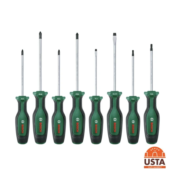 Bosch Tornavida Seti 8 Parça 1600A02BX8 ürün görseli 1