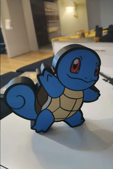 Squirtle Tasarımlı Gece Lambası - Resim 2