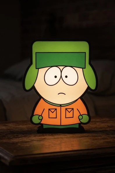 South Park Kyle Broflovski Tasarımlı Dekoratif Aydınlatma (25x22cm) ürün görseli 1
