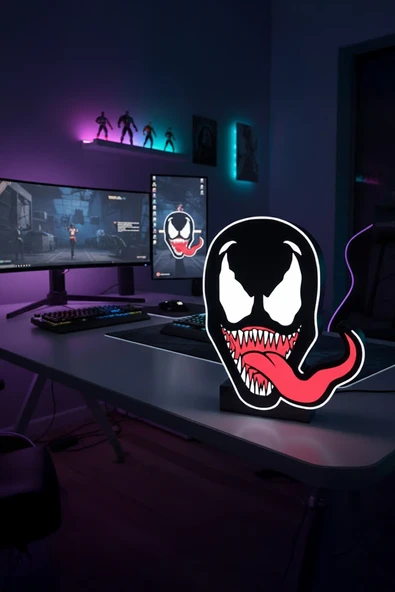 Venom Tasarımlı Dekoratif Aydınlatma ürün görseli 1