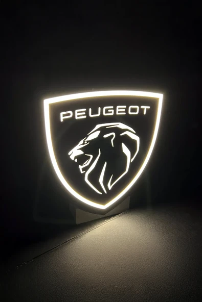 Peugeot Dekoratif Aydınlatma LED Gece Lambası ürün görseli 1