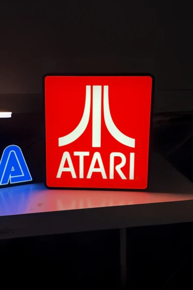 Atari Tasarımlı Gece Lambası Dekoratif Aydınlatma - Resim 2
