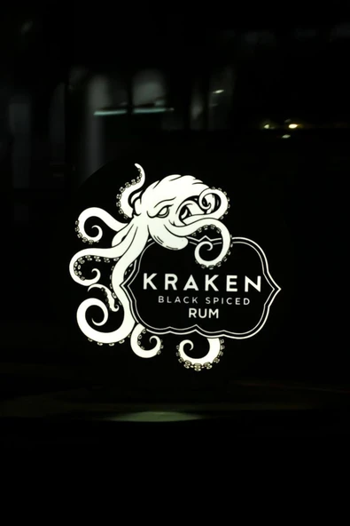 Kraken Rum Spirits Tasarımlı Dekoratif Aydınlatma ürün görseli 1
