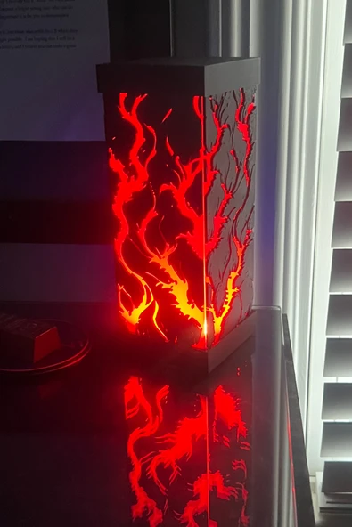 Alev Tasarımlı Dekoratif LED Aydınlatma - Resim 3