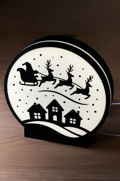 Yılbaşı Noel Tasarımlı Dekoratif Aydınlatma ürün görseli 1