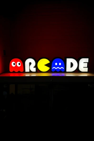 Pac-Man Arcade Tasarımlı Gece Lambası ürün görseli 1