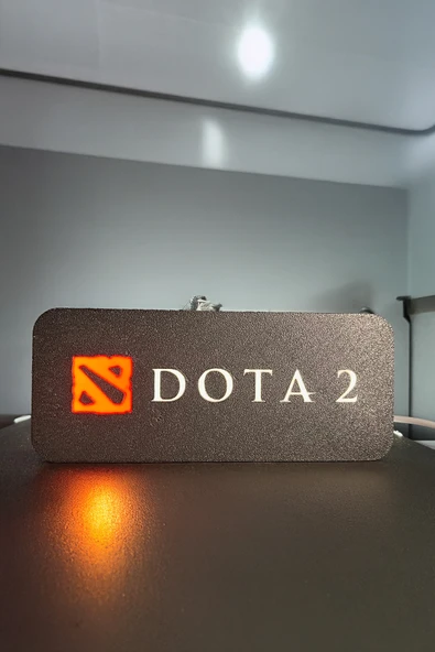 Dota 2 Tasarımlı Dekoratif Aydınlatma - Resim 2