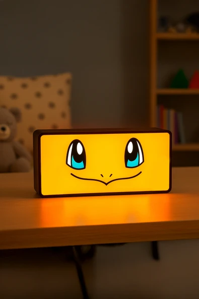 Charmander Tasarımlı Gece Lambası Dekoratif Aydınlatma ürün görseli 1