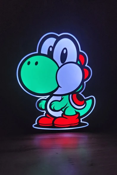 Yoshi Dekoratif Aydınlatma LED Gece Lambası - Resim 2