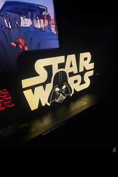 Star Wars Temalı Dekoratif LED Aydınlatma - Resim 2