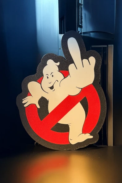 Ghostbusters Tasarımlı Dekoratif Gece Lambası ürün görseli 1