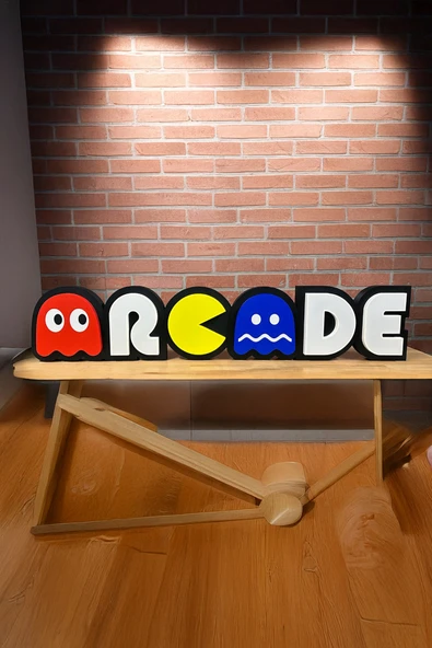 Pac-Man Arcade Tasarımlı Gece Lambası - Resim 2