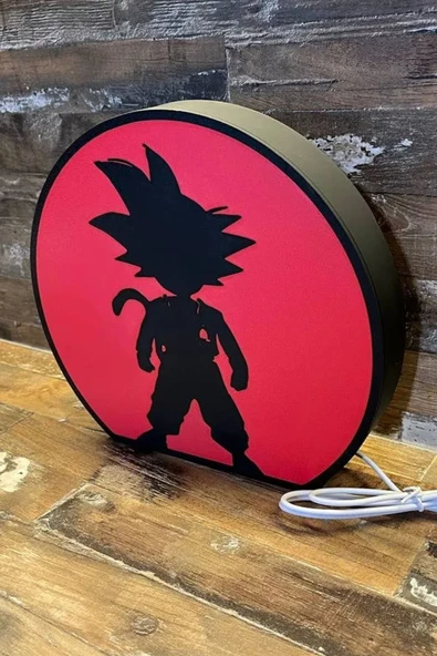 Songoku Tasarımlı Gece Lambası - Resim 2