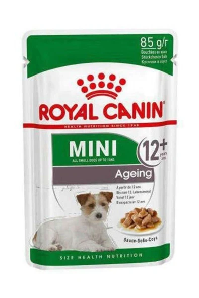 ROYAL CANİN MİNİ AGEİNG 12+ YAŞ KÖPEK MAMASI 85GR ürün görseli 1